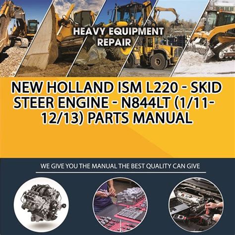 new holland l220 skid steer parts|new holland l220 manual.